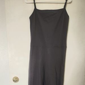 Girlfriend Collective Cami Unitard XL in Moon (discontinued color)